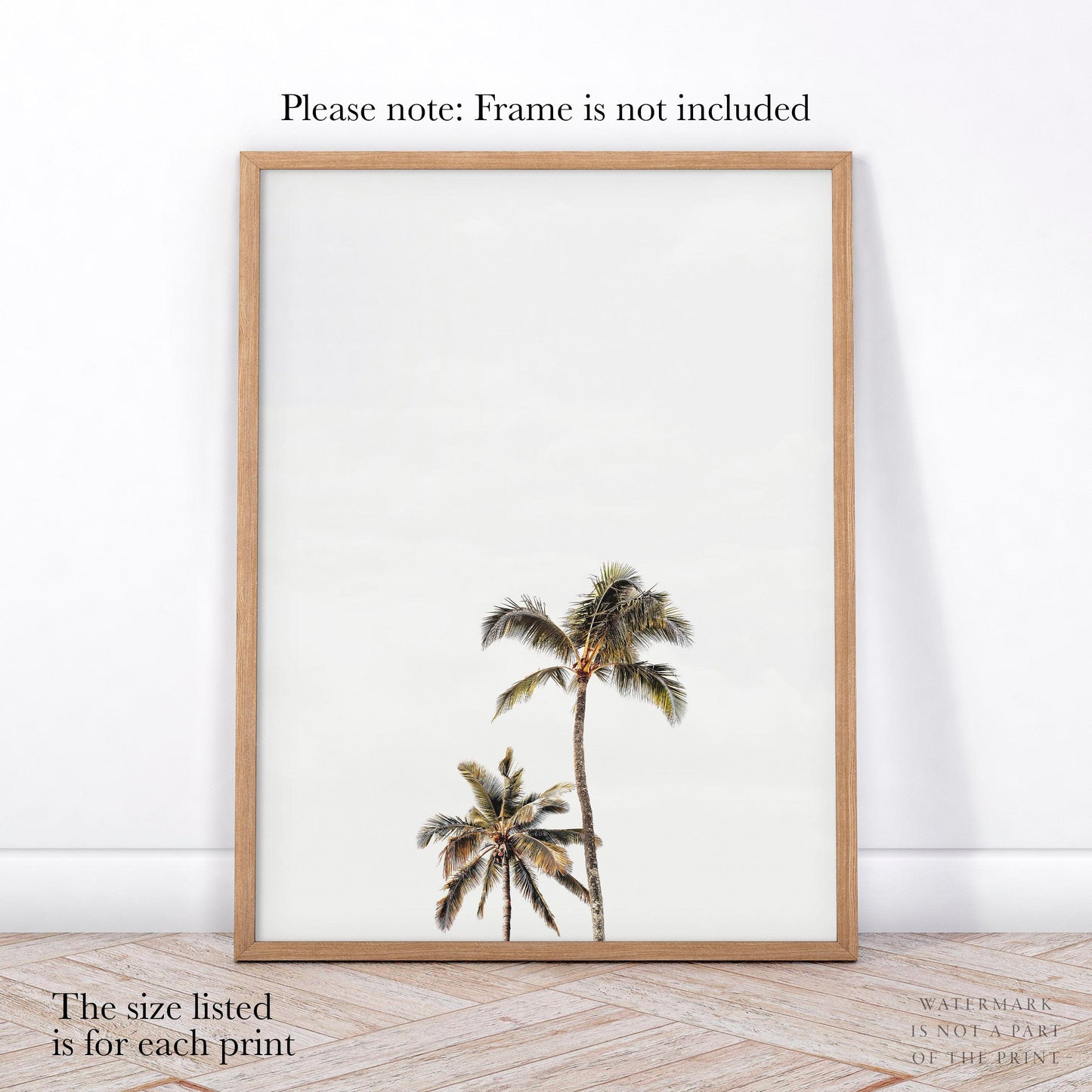 Home Poster Decor Set of 3 Beach Art Print, Set of 3 Beach Photo, California Wall Art Gallery, Boho Art Print, Surfboard Poster, Palm Tree, Sand Walking, Neutral Color