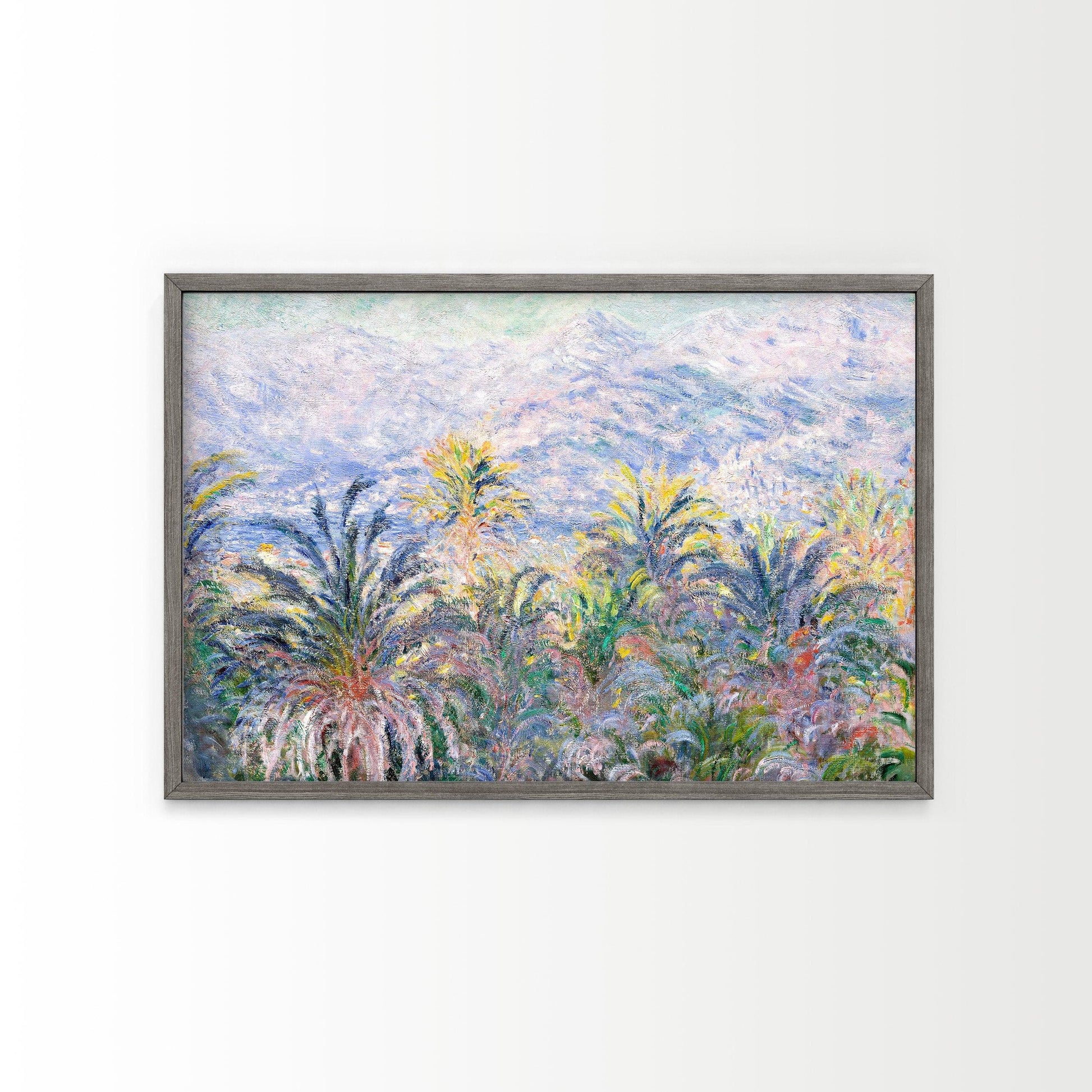 Claude Monet Single Claude Monet Poster, Palm Tree Print, Impressionism Art, Monet Nature Art, Anniversary Gift, Monet Painting, Bedroom Wall Decor 4