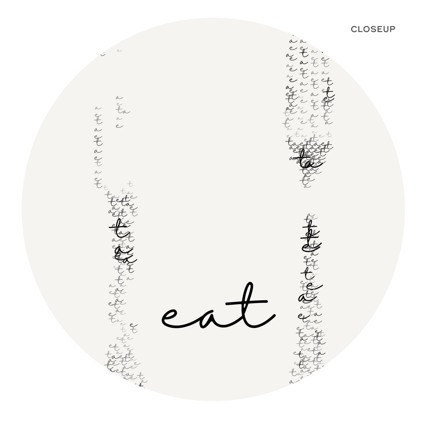 Eat Drink Be Merry Minimalist Print Set – Kitchen Wall Art Decor
