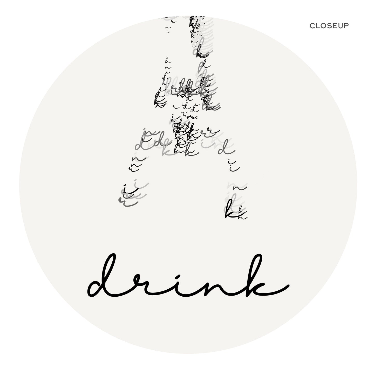 Eat Drink Be Merry Minimalist Print Set – Kitchen Wall Art Decor