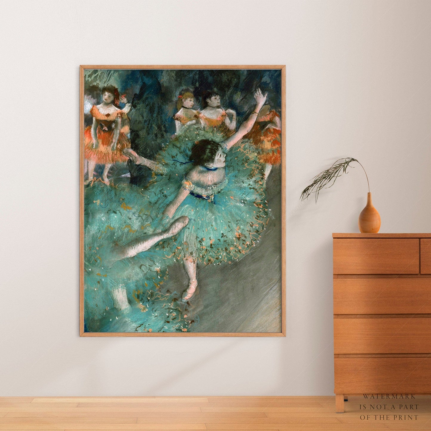 Home Poster Decor Single Edgar Degas Poster, Ballerina Wall Art, Dancer Poster, Girls Room Decor, Impressionism Art, Gift for her, Ballet Studio, Antique Painting