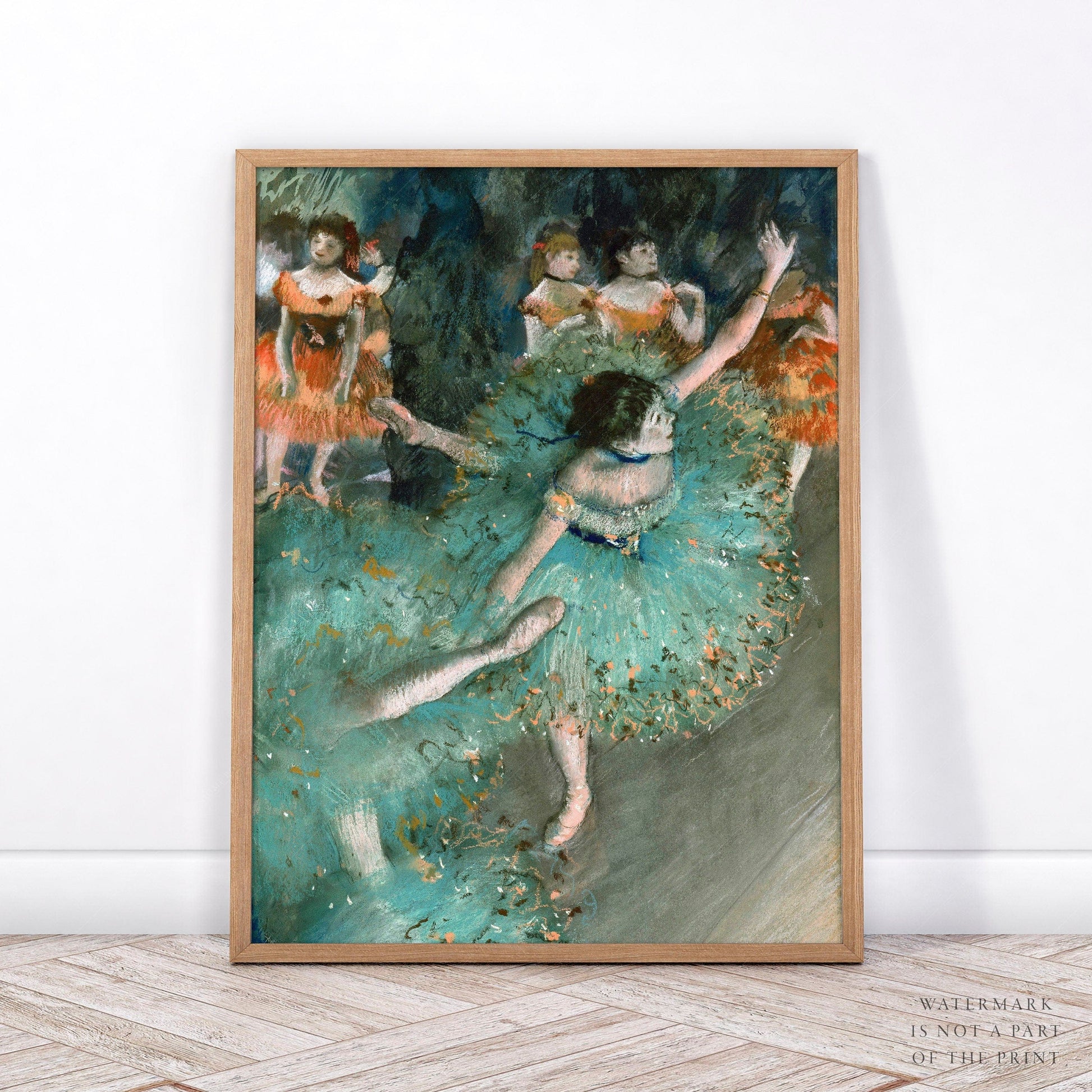 Home Poster Decor Single Edgar Degas Poster, Ballerina Wall Art, Dancer Poster, Girls Room Decor, Impressionism Art, Gift for her, Ballet Studio, Antique Painting