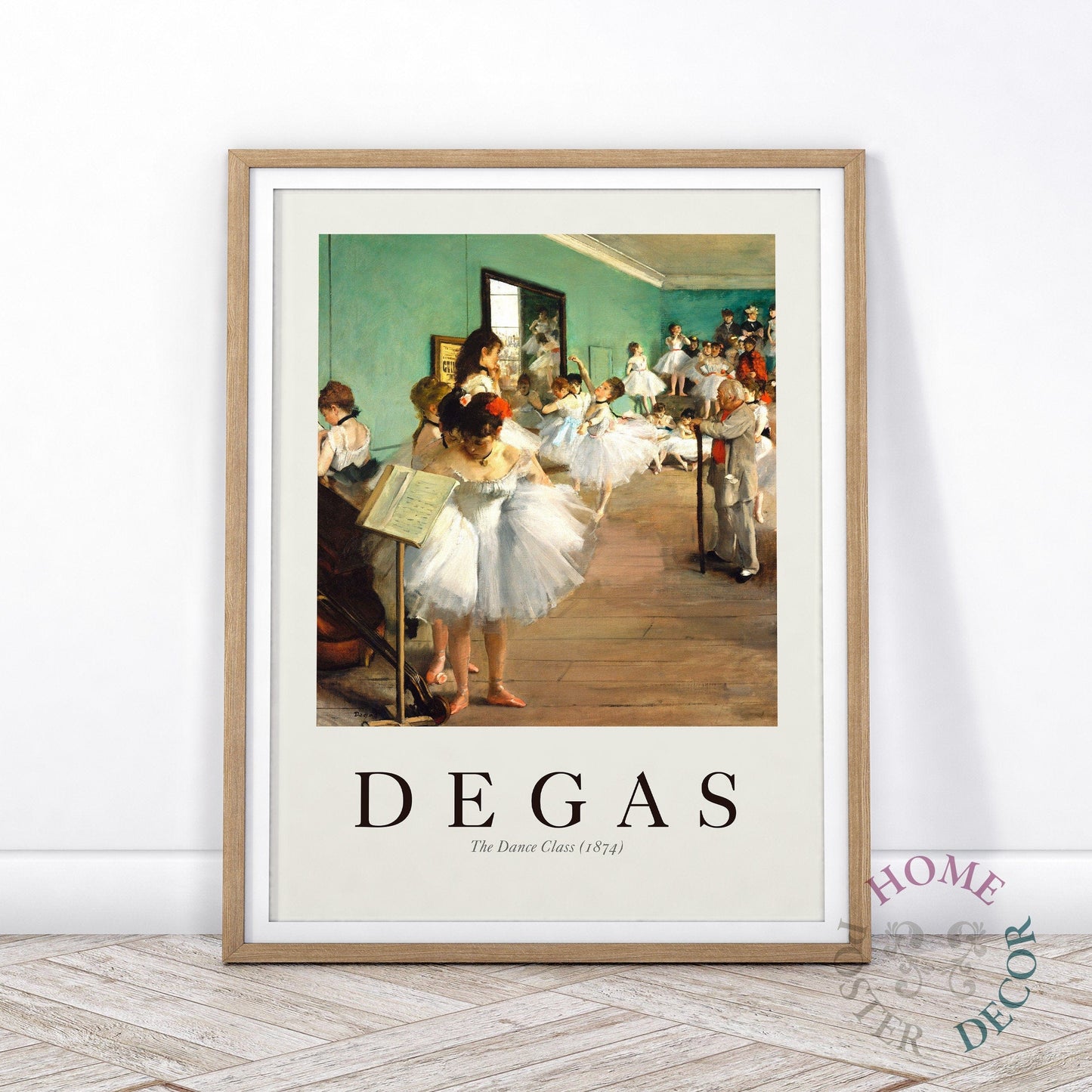 Home Poster Decor Single Edgar Degas Poster, Degas Wall Art, Degas Exhibition Poster, Ballerina Art Print, Impressionism Art, Gift for her, Museum Quality Print