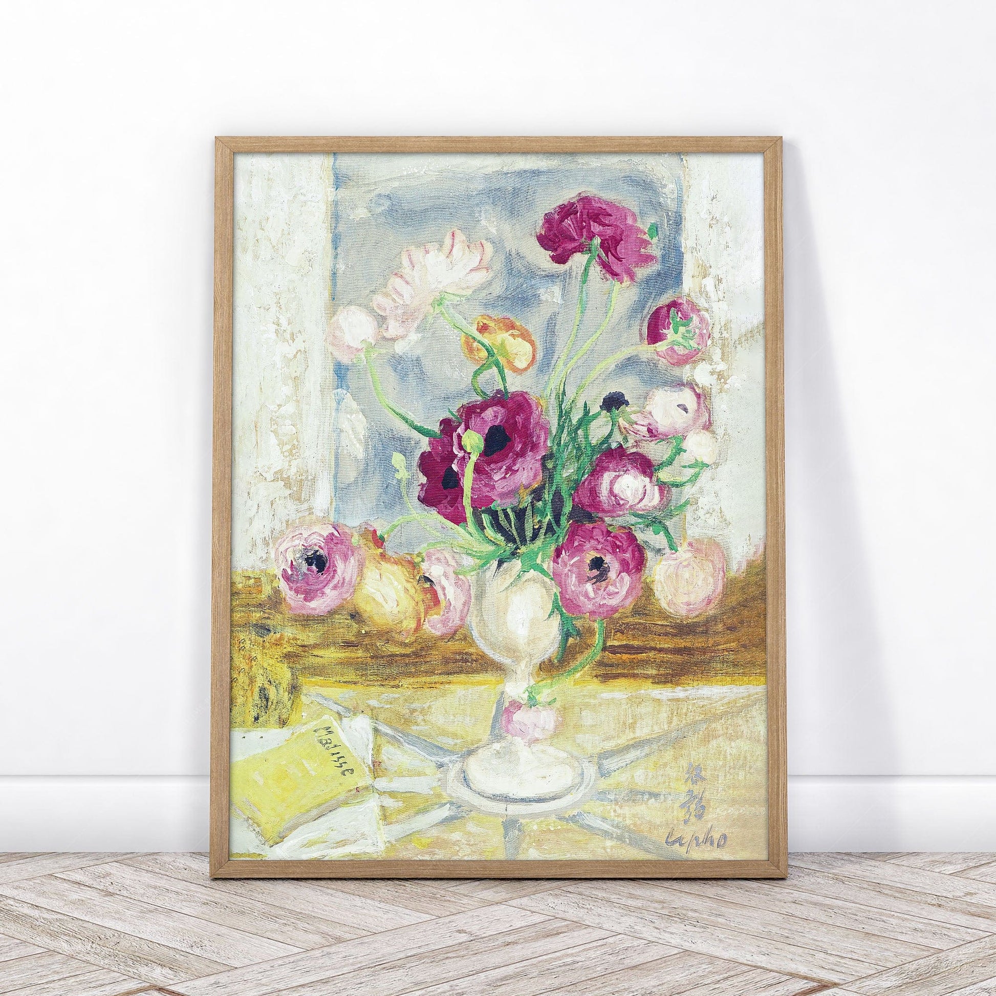 Home Poster Decor Flower in a vase by Matisse, Floral Wall Art, Mid Century Modern Prints