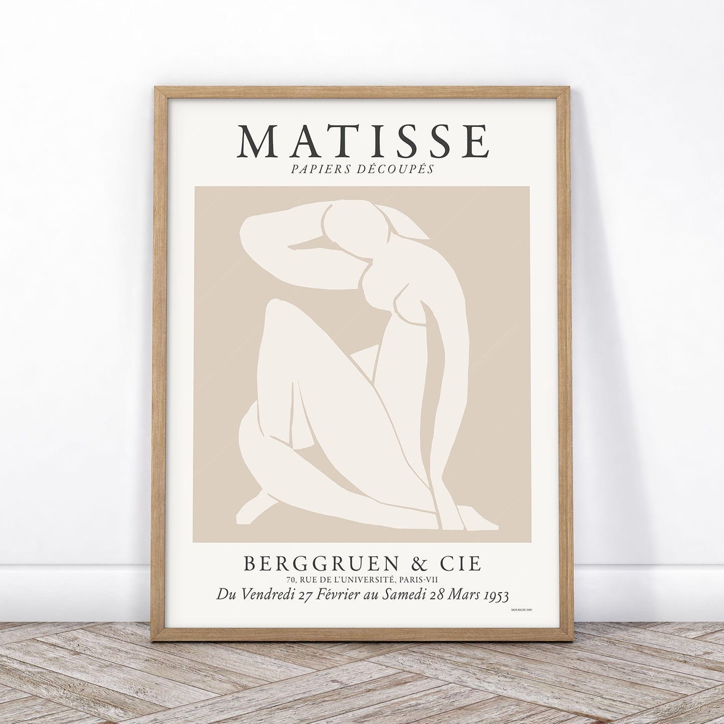 Home Poster Decor Henri Henri Matisse, Yayoi Kusamam Flower Market, Set of 3 Prints, Neutral Wall Decor