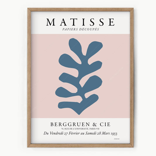 Home Poster Decor Henri Matisse, Coral Collection, Exhibition Print, Gift Idea