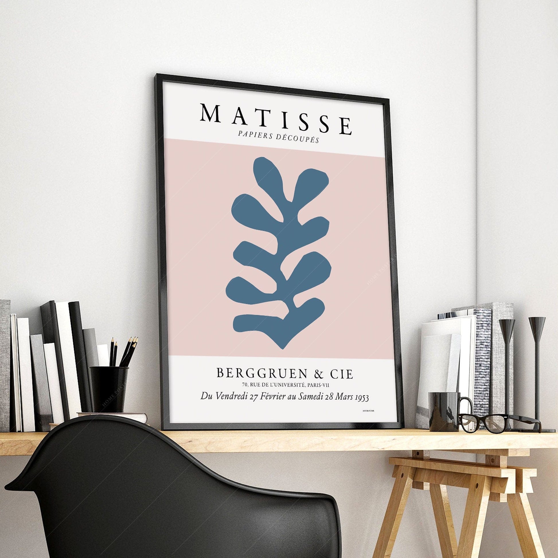 Home Poster Decor Henri Matisse, Coral Collection, Exhibition Print, Gift Idea