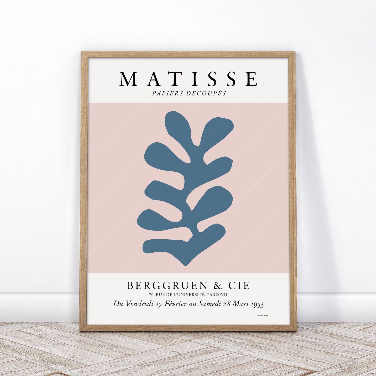 Home Poster Decor Henri Matisse, Coral Collection, Exhibition Print, Gift Idea