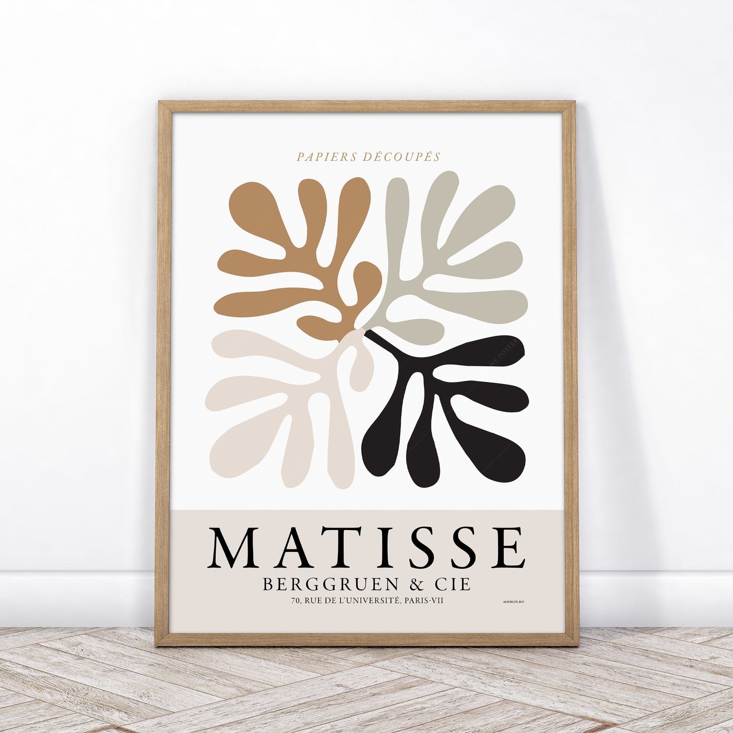 Home Poster Decor Henri Matisse, Coral Collection, Mid Century Modern, Neutral Wall Decor