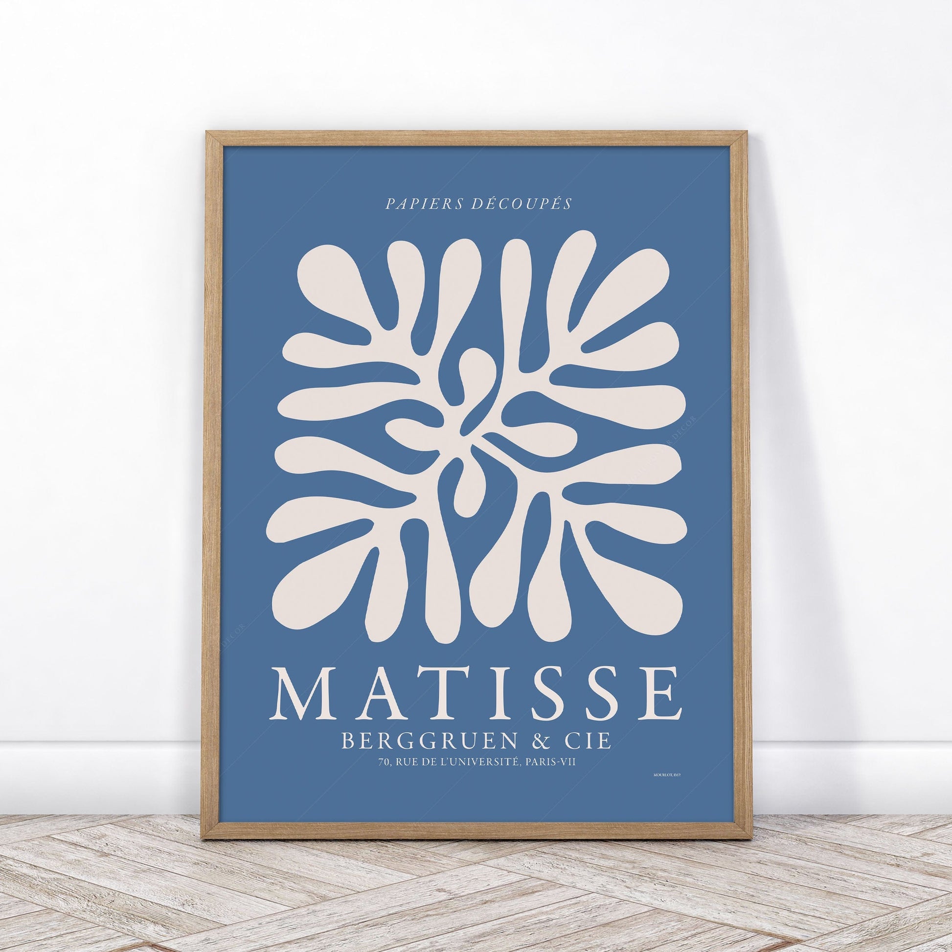 Home Poster Decor Henri Matisse Coral, Gift Idea, Office Wall Decor