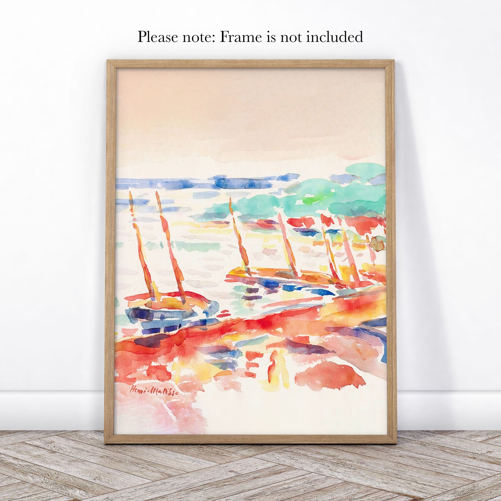 Home Poster Decor Print Henri Matisse Gallery Wall, Set of 3 Prints, The Open Window, View at Collioure