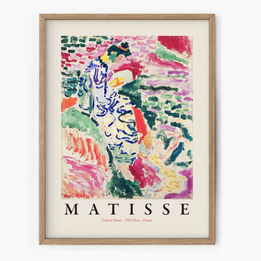 Home Poster Decor Henri Matisse, Japanese Gardens, Nature Inspired, Colourful Art Print