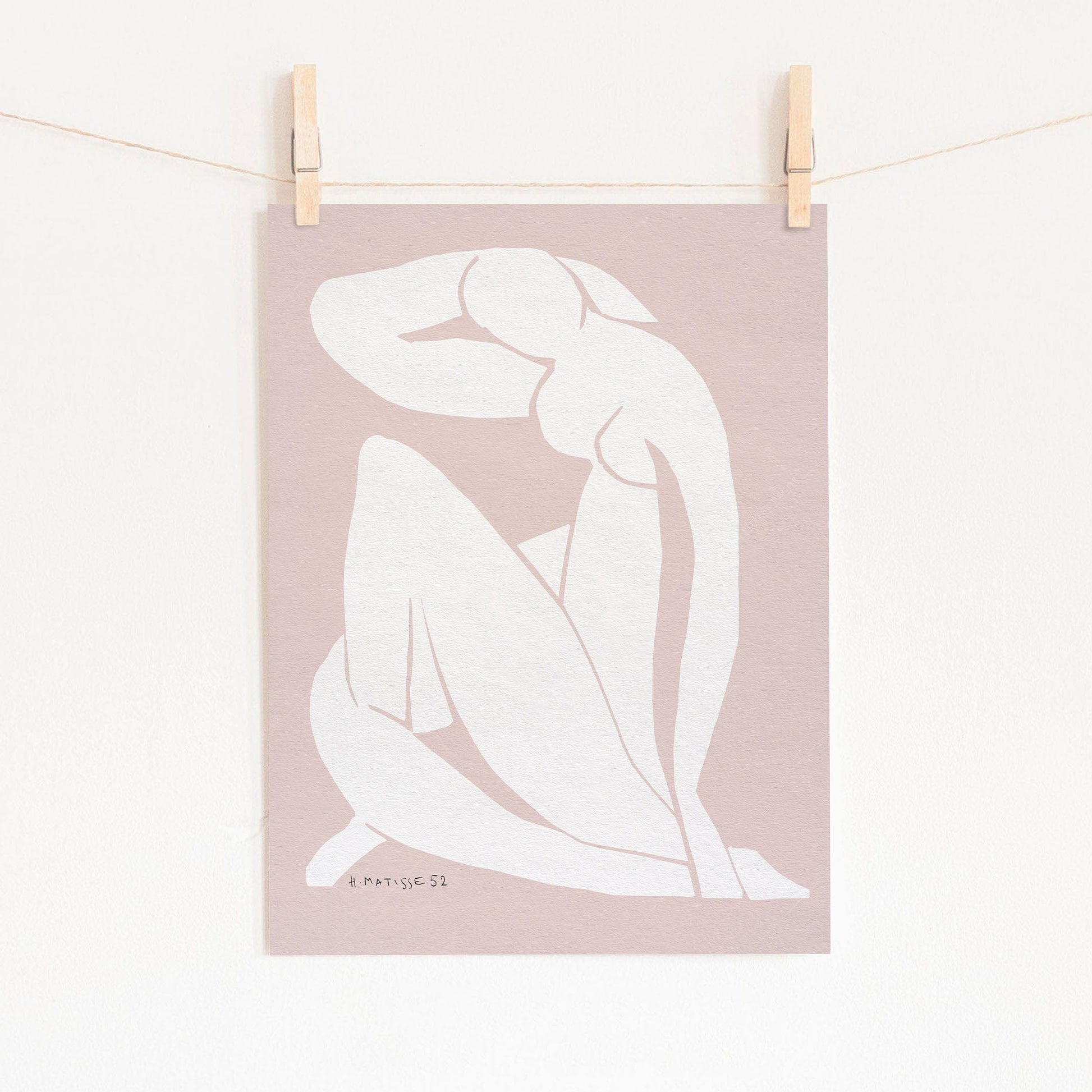 Home Poster Decor Henri Matisse, Minimalist Wall Art, Mid Century Modern