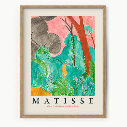 Home Poster Decor Henri Matisse Print, Colourful Wall Art, Mid Century Modern Art