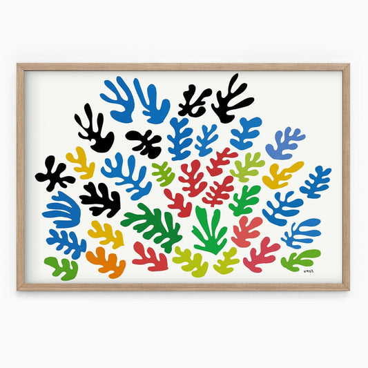 Henry Matisse Single Henri Matisse, The Cut Outs, Colourful Wall Art