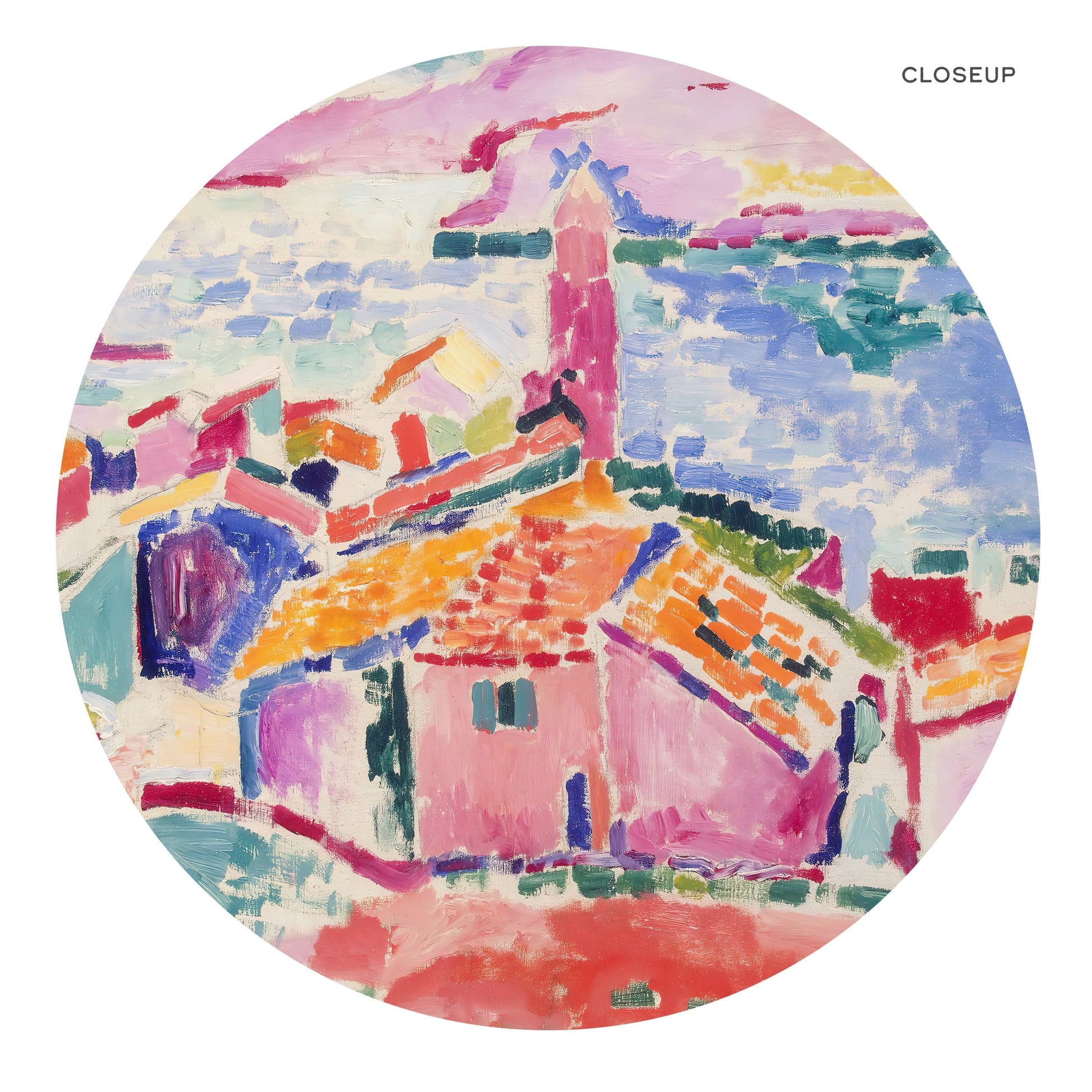 Home Poster Decor Henri Matisse, The Open Window, Landscape at Collioure