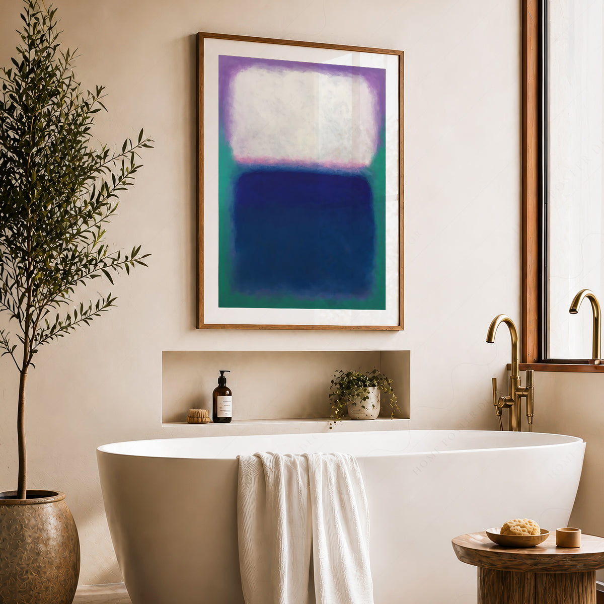 Mark Rothko Untitled Color Field Art Print – Abstract Expressionist Poster — artwork preview 22