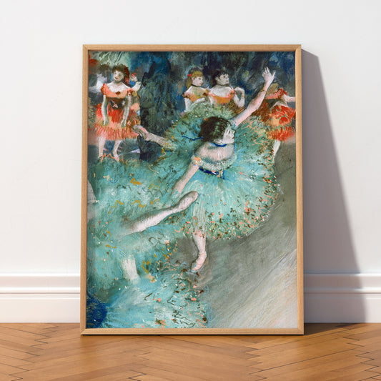 Edgar Degas Swaying Dancer Art Print – Impressionist Ballet Wall Poster — artwork preview 2