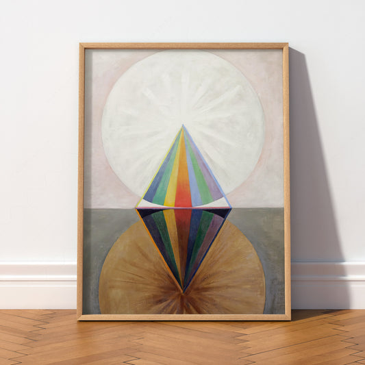 Hilma af Klint Altarpiece No 1 Group X Print – Abstract Spiritual Art — artwork preview 2