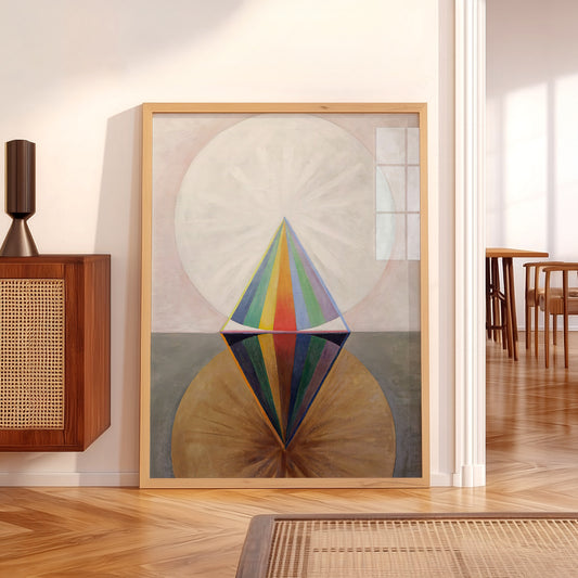 Hilma af Klint Altarpiece No 1 Group X Print – Abstract Spiritual Art — artwork preview 5
