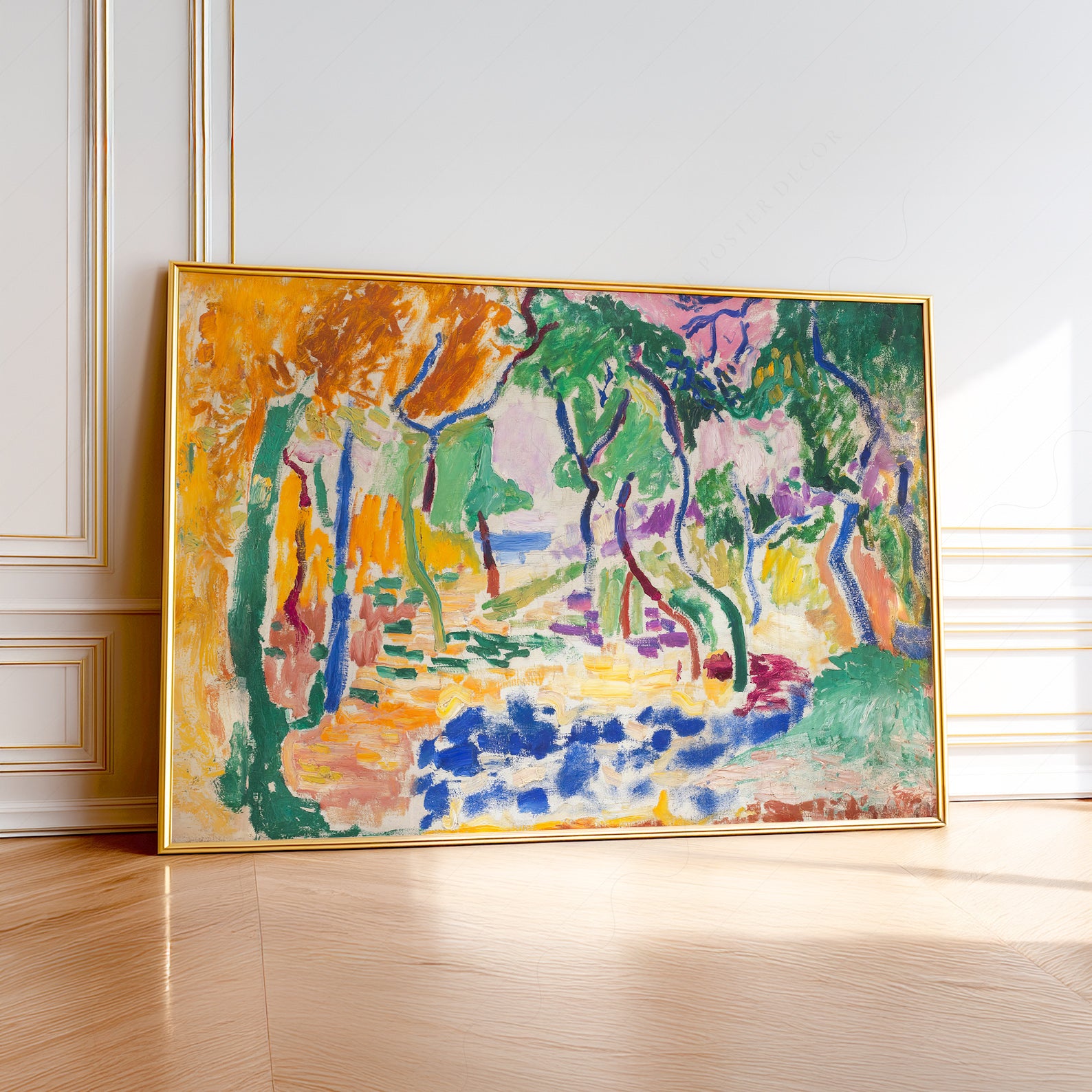Henri Matisse Landscape Near Collioure Print | Home Poster Decor