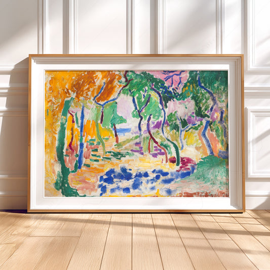 Henri Matisse Landscape Near Collioure Art Print – Museum Wall Decor — artwork preview 5
