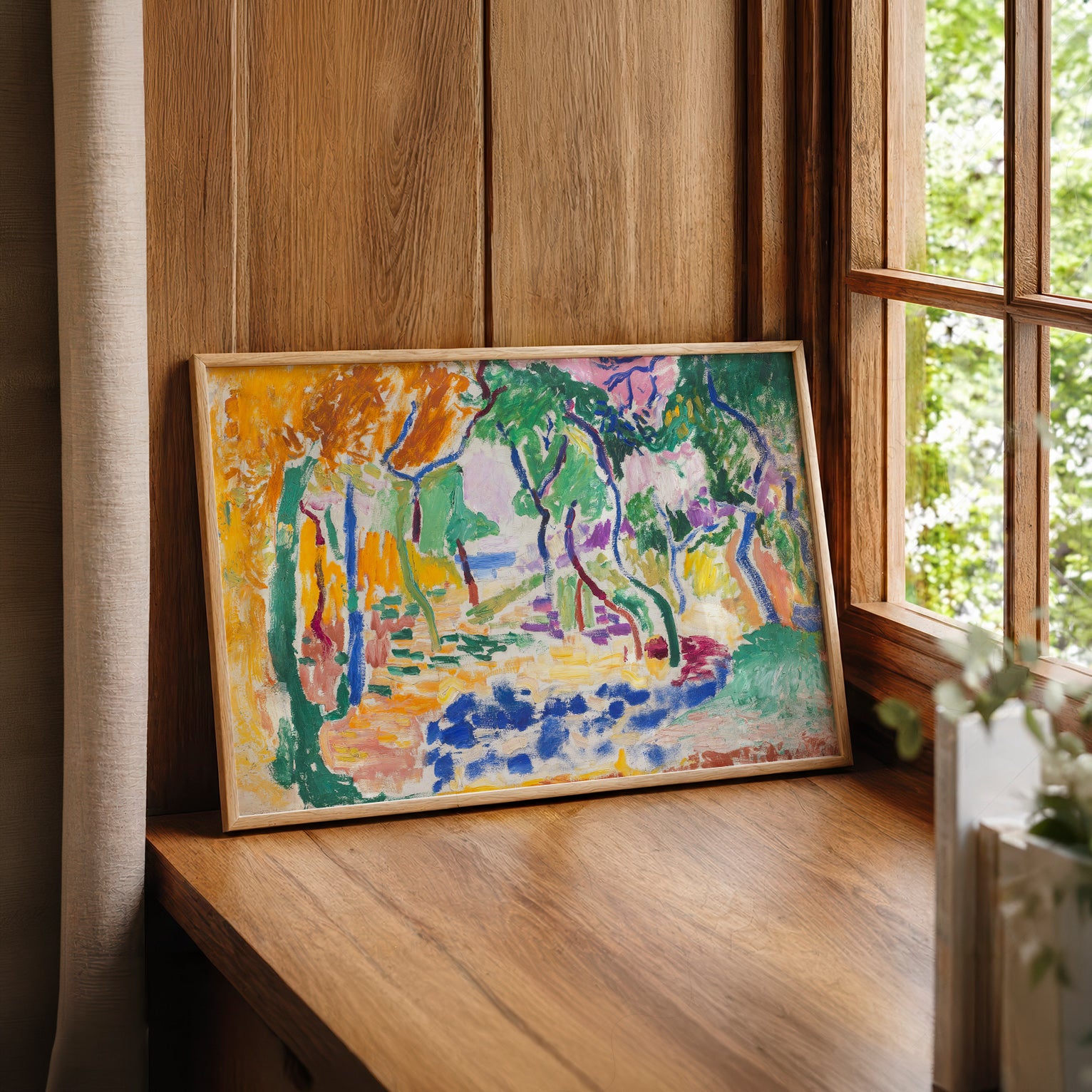 Henri Matisse Landscape Near Collioure Print | Home Poster Decor
