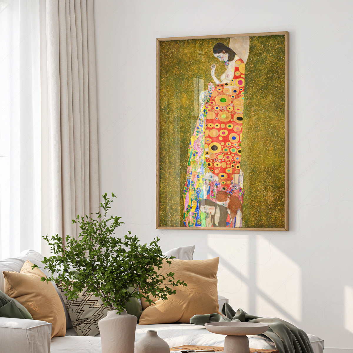 Gustav Klimt Hope II Art Print – Art Nouveau Wall Art Poster — artwork preview 6