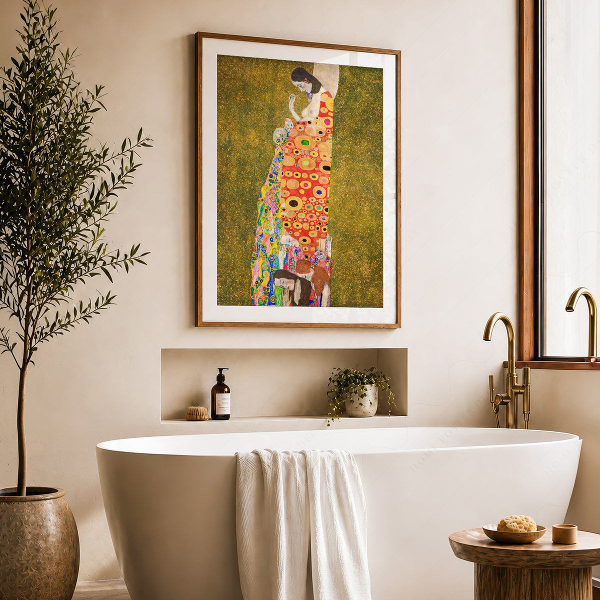 Gustav Klimt Hope II Art Print – Art Nouveau Wall Art Poster — artwork preview 22