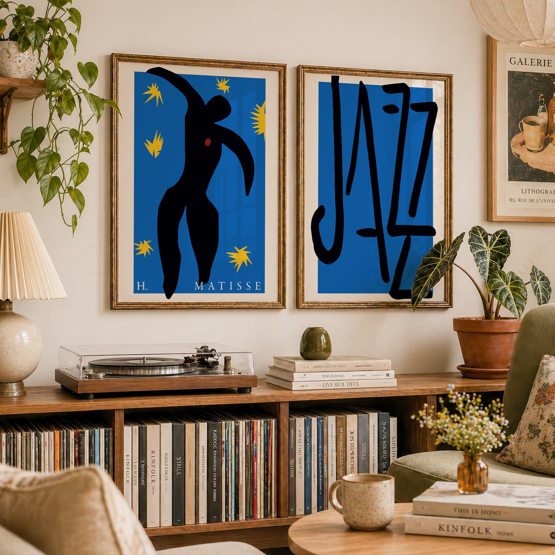 Matisse Jazz Print Set of 2 – Icarus Wall Art | Home Poster Decor