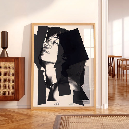 Andy Warhol Mick Jagger Portrait Print – Pop Art Wall Decor Poster — artwork preview 5