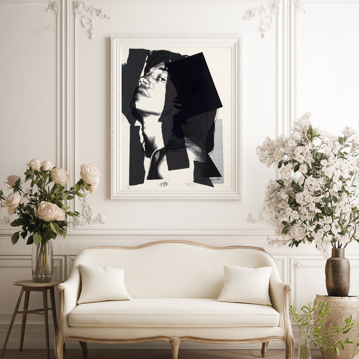 Andy Warhol Mick Jagger Portrait Print – Pop Art Wall Decor Poster — artwork preview 17