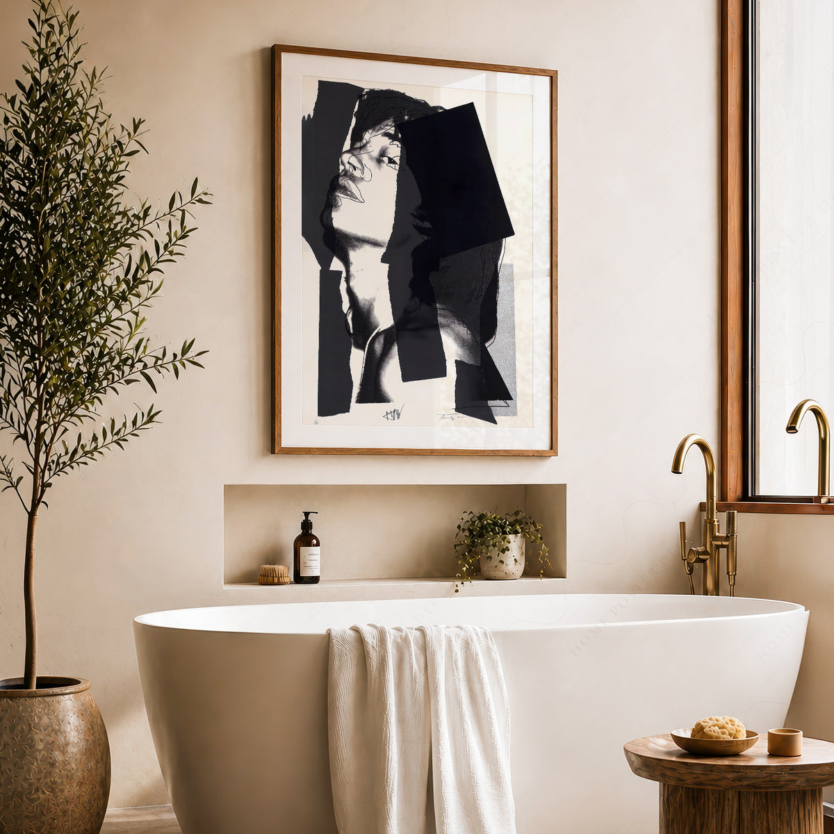 Andy Warhol Mick Jagger Portrait Print – Pop Art Wall Decor Poster — artwork preview 22