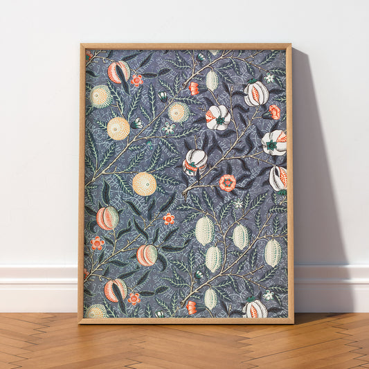 William Morris Citrus Fruits Art Print – Victorian Botanical Wall Decor — artwork preview 2