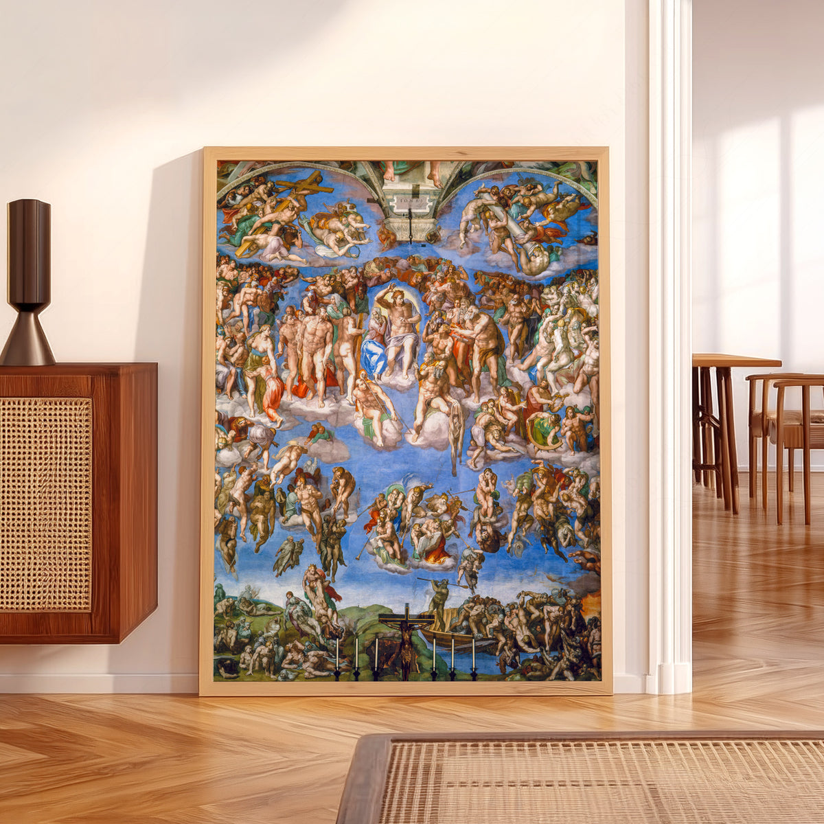 Michelangelo The Last Judgment Art Print – Renaissance Masterpiece Poster – 60-01 — artwork preview 5