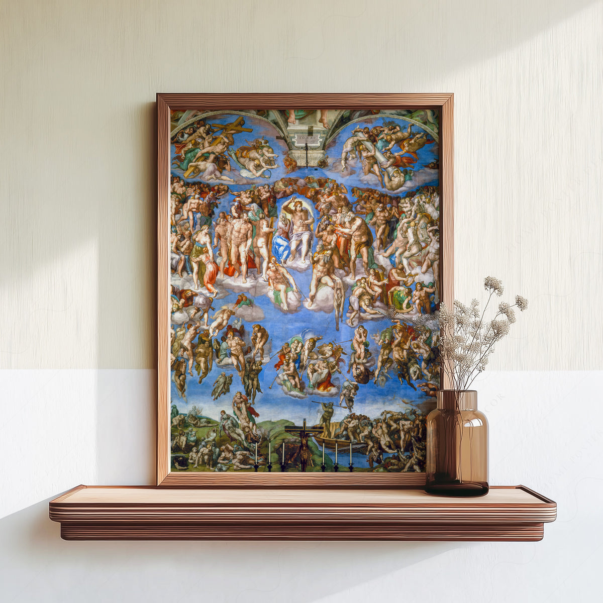 Michelangelo The Last Judgment Art Print – Renaissance Masterpiece Poster – 60-01 — artwork preview 18
