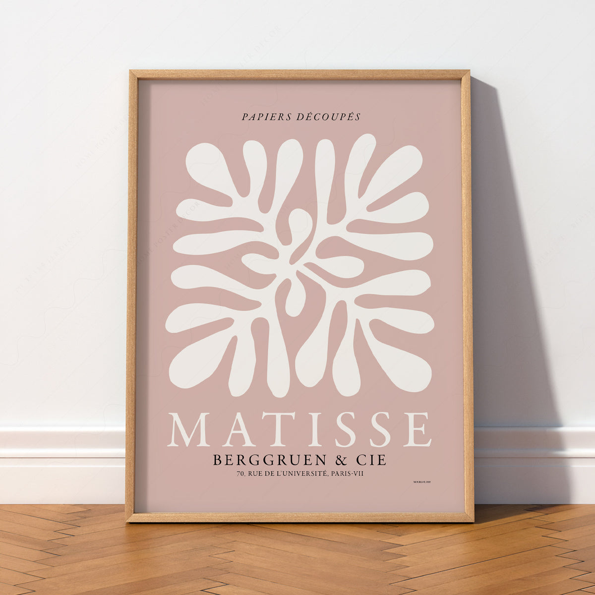 Henri Matisse Papiers Découpés Exhibition Poster – Modern Wall Art Print – 01-09 — artwork preview 2