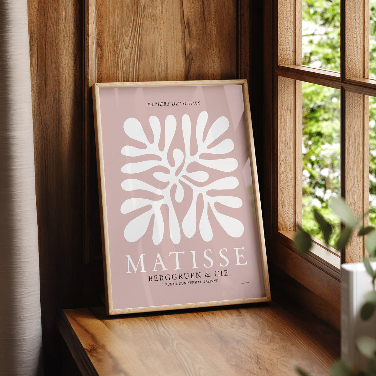 Henri Matisse Papiers Découpés Exhibition Poster – Modern Wall Art Print – 01-09 — artwork preview 7