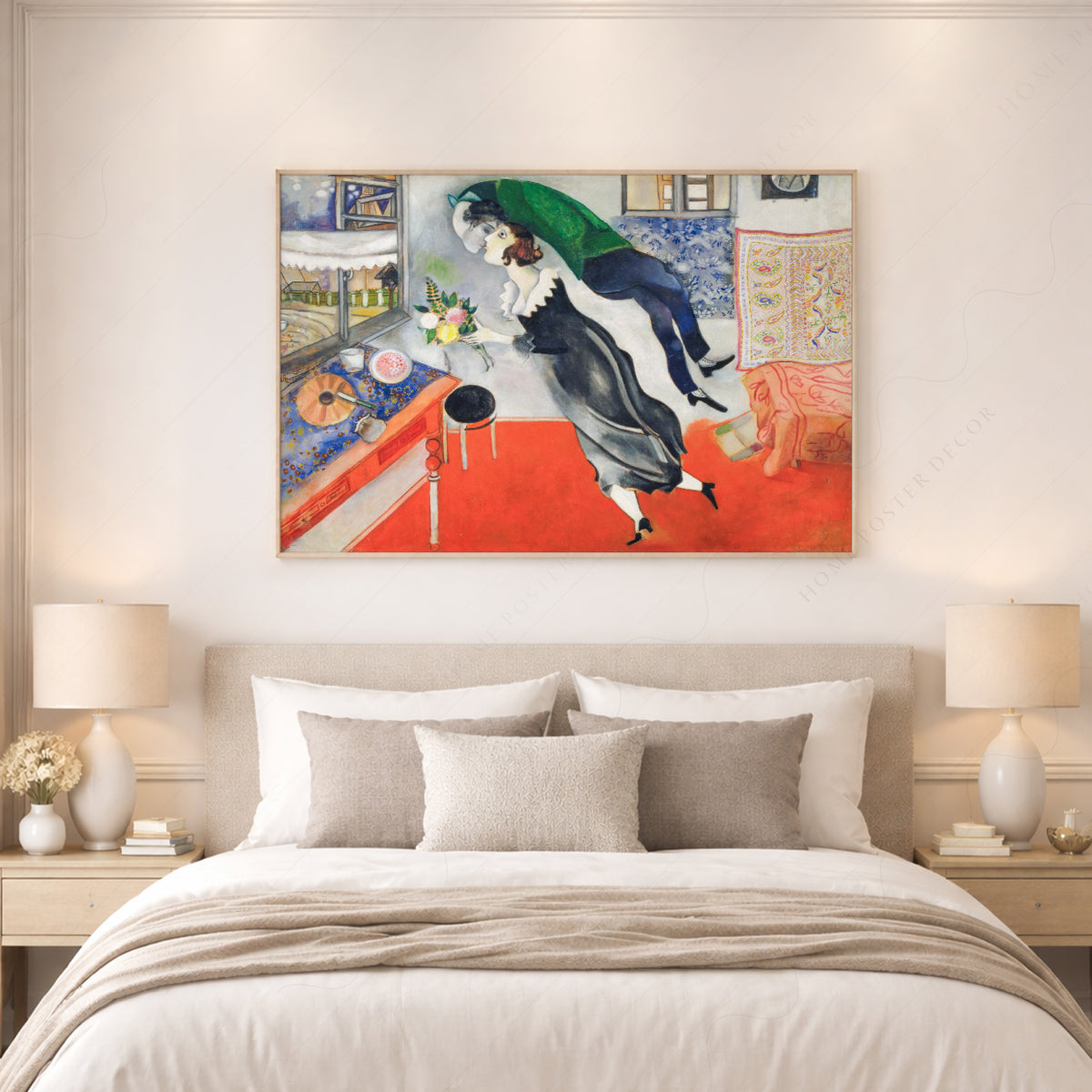 Marc Chagall The Birthday Art Print — artwork preview 17