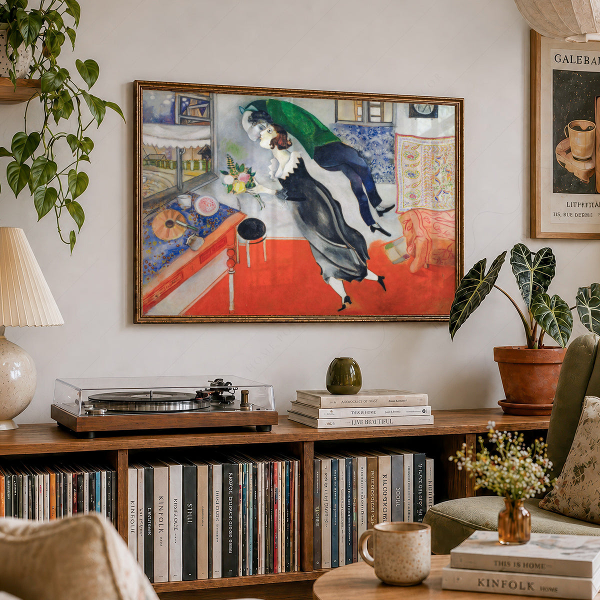Marc Chagall The Birthday Art Print — artwork preview 19