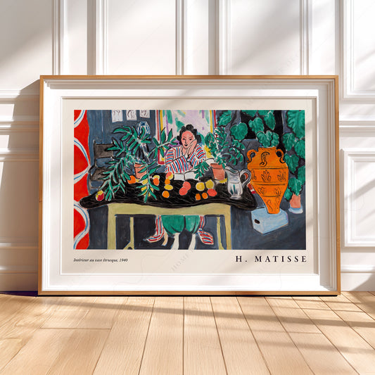 Henri Matisse Interior with Etruscan Vase Art Print – Museum Wall Decor — artwork preview 5