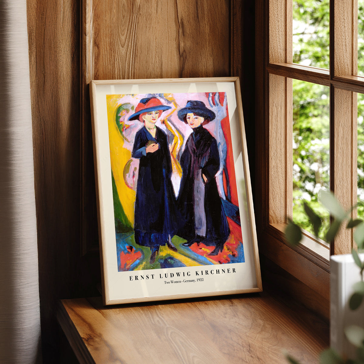 Ernst Ludwig Kirchner Two Women Exhibition Poster Art Print — artwork preview 7