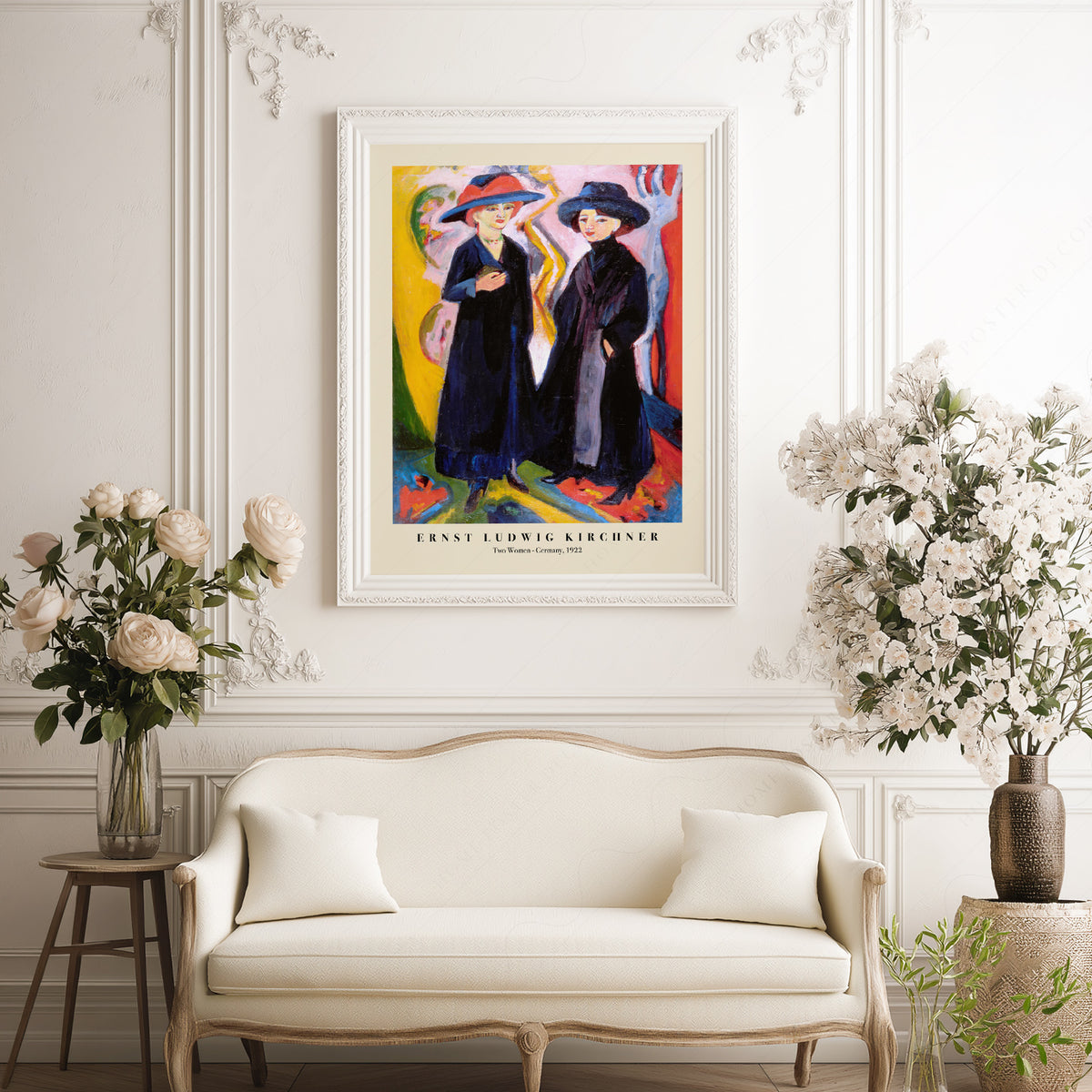 Ernst Ludwig Kirchner Two Women Exhibition Poster Art Print — artwork preview 17