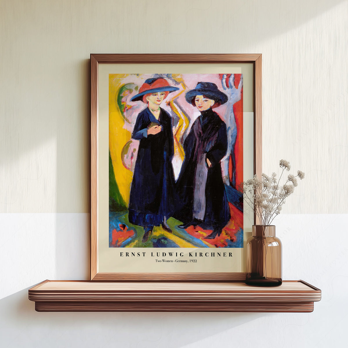 Ernst Ludwig Kirchner Two Women Exhibition Poster Art Print — artwork preview 18