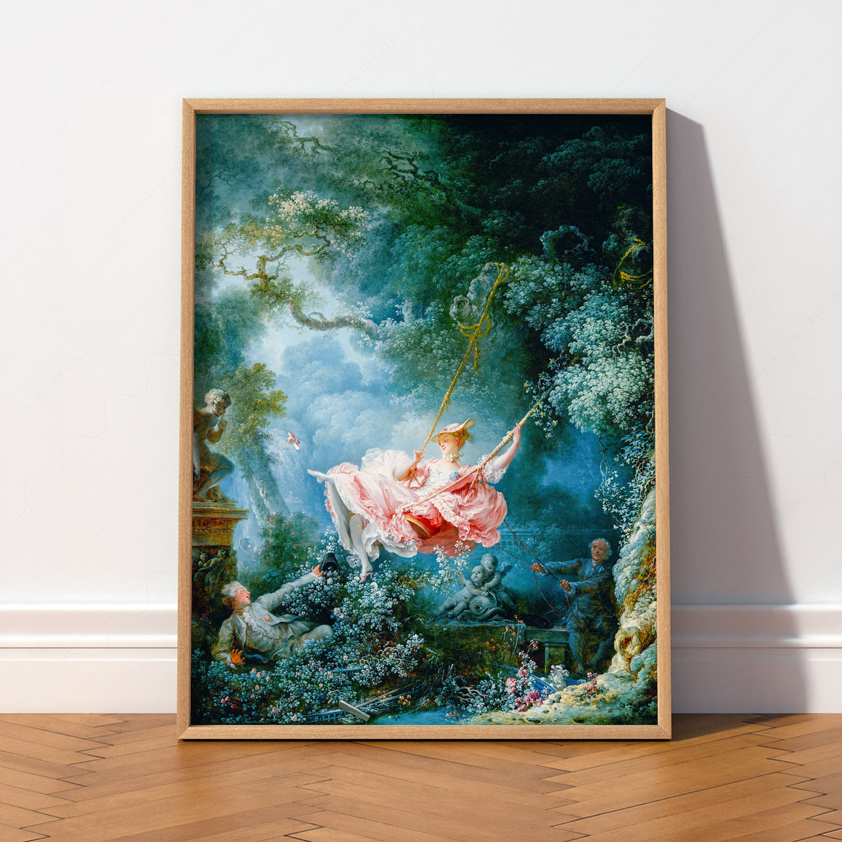 The Swing Art Print — artwork preview 2