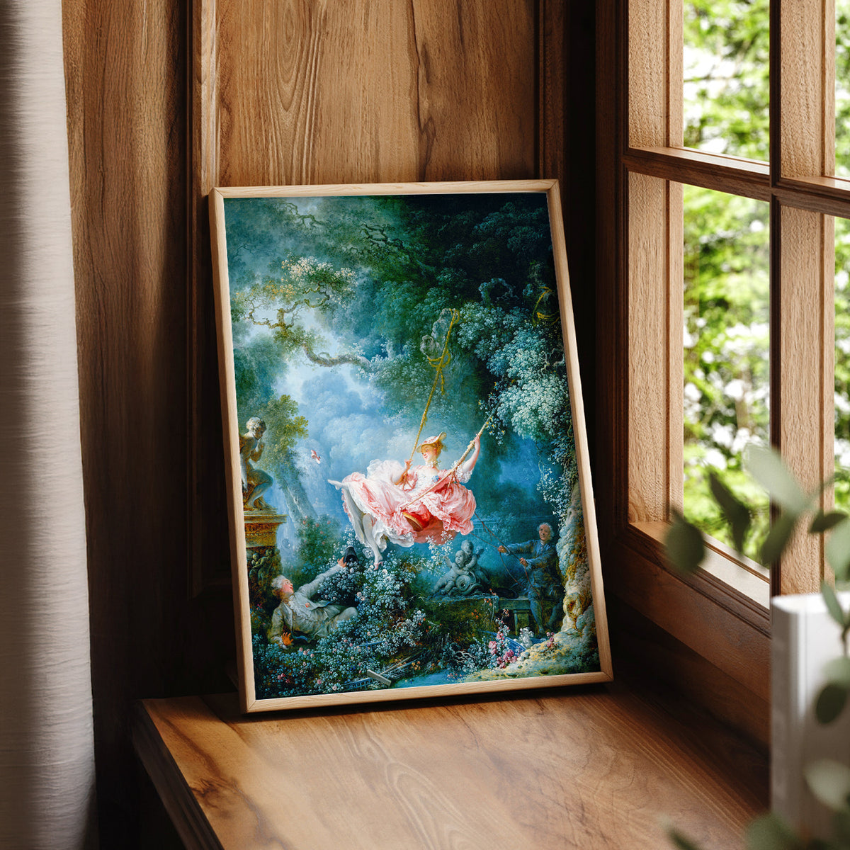 The Swing Art Print — artwork preview 7