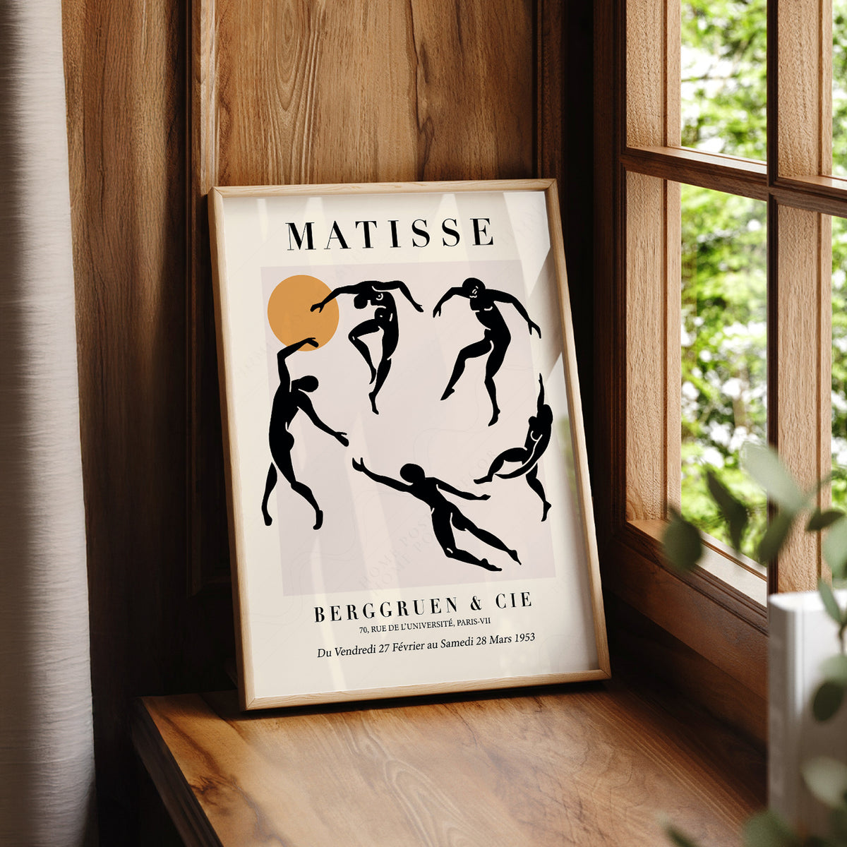 Henri Matisse Black Dancing Figures Art Print — artwork preview 7