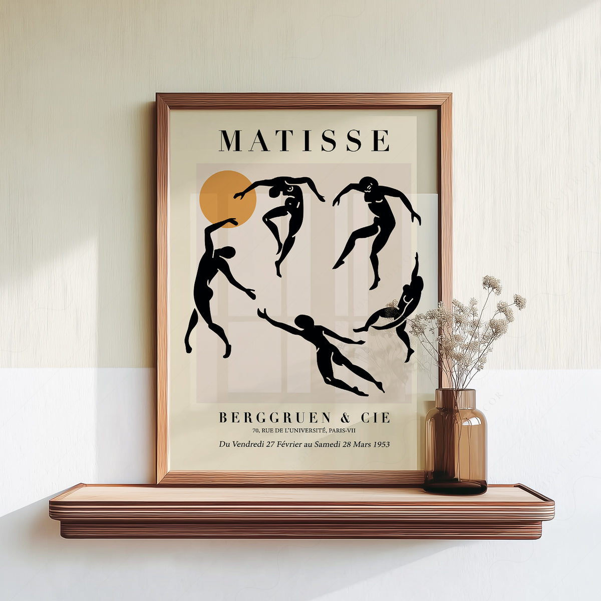 Henri Matisse Black Dancing Figures Art Print — artwork preview 18