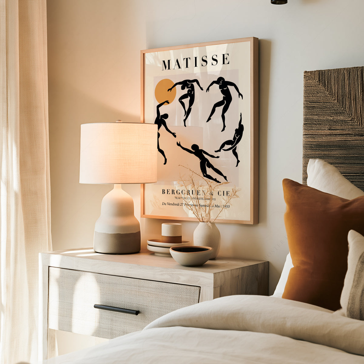 Henri Matisse Black Dancing Figures Art Print — artwork preview 19