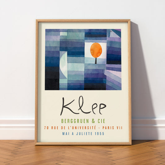 Paul Klee Harbinger of Autumn Art Print – Bauhaus Exhibition Poster — artwork preview 2
